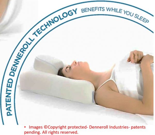 Denneroll Pillow For Better Neck Support